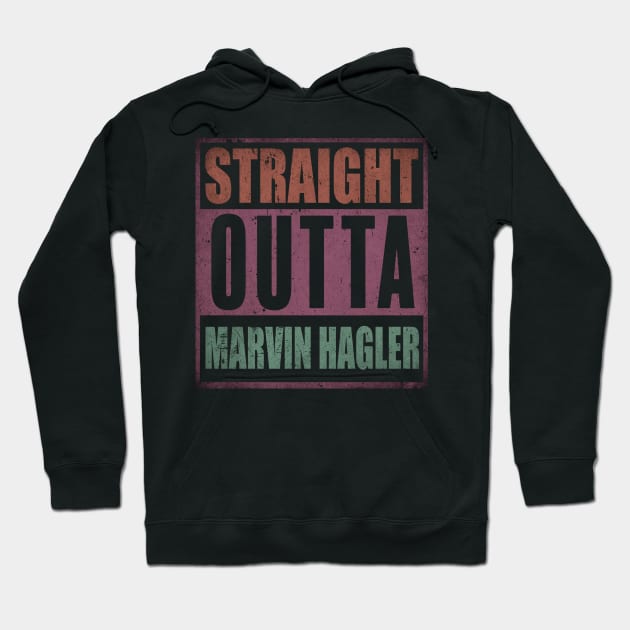 Rainbow Marvin Graphic Proud Name Birthday 70s 80s 90s Hoodie by Gorilla Animal